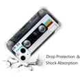 thumbnail image 7 of FAteamll Case for iPhone 13 Mini, Matte Finish Heavy Duty Soft Back Cover with Reinforced Corners TPU Soft Bumper Retro Cassette Tape Case Compatible with iPhone 13 Mini 5.4 Inch, 7 of 7
