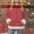 thumbnail image 3 of Women's Fashionable And Casual Long Sleeved Printed Pullover Sweatshirt, Christmas Design, Comfortable and Stylish Pullover for Women, Holiday Season Wear,Vermilion,S, 3 of 4