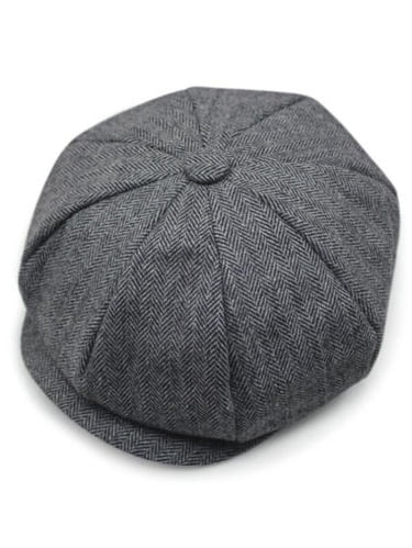 eight panel newsboy cap