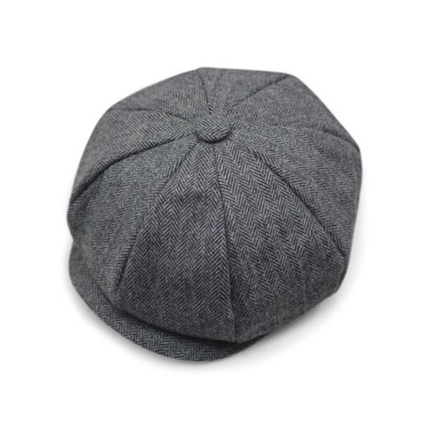 Retro Herringbone Gatsby Cap Hat Mens Country Flat 8 Panel Baker Boy Newsboy Hat Walmart Com Walmart Com