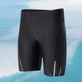 thumbnail image 6 of Conairie Men Swim Trunks Elastic Waist Competitive Swim Racing Team Swimsuit Quick Dry Swim Jammers Upf 50+ Black XXL, 6 of 7
