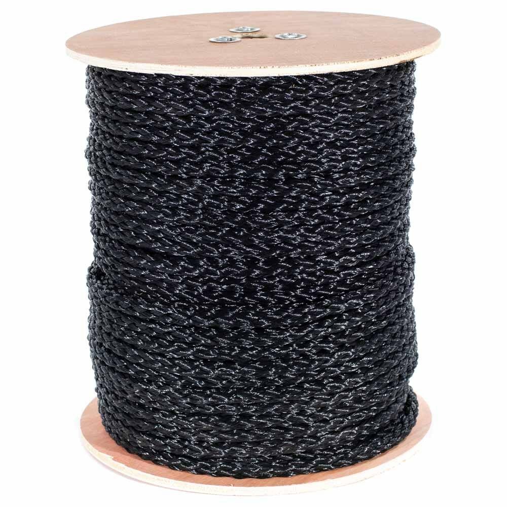 Hollow Braid Polypropylene Rope Large Variety of Colors and Diameters