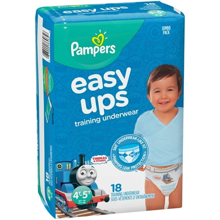 Pampers Easy Ups Boys' PJ Masks Training Underwear Jumbo Pack - Size 4T-5T - 18ct