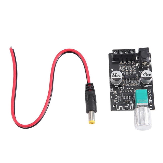 ZK-502L Module Bluetooth 5.0 Wireless Audio Digital Power Amplifier Stereo Board 50Wx2 Bluetooth Amp