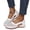 White, variant on Norvail Closed Toe Sandals for Women Hollow Casual Flats Orthotic Wedge Dressy Comfortable Shoes Beach Outdoor Walking Slippers Orthopedic Out Summer Carved Vintage Slip on Round Hollowed