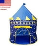 Tent for kids Play Tent Toys, Foldable Summer Castle Tent Indoor and Outdoor Games Beach, Gift For Halloween, Christmas, Easter, Birthday, Children's Day(Blue)
