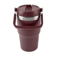 thumbnail image 4 of Ozark Trail 18 oz Stainless Steel Insulated Swivel Tumbler, Maroon, 4 of 9