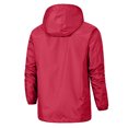 thumbnail image 5 of JUMESG Mens Jacket Men's Windbreaker with Lining Long Sleeves Waterproof Hoodie Jacket,Red L, 5 of 5