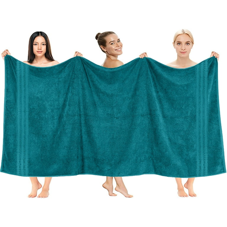 Dan River 100% Cotton Bath Sheet Set of 2| Soft Bath Sheets| Oversized Bath  Towels| Quick Dry Bath Sheets| Absorbent Bath Sheets| Bath Sheets Spa