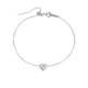thumbnail image 1 of Corazón Capa Tobillera Mujer Letras Cadena Tobillera de plata para las mujeres Inicial 26 para las mujeres Tobillera Tobillera Joyería de verano Tobillera para las mujeres, 1 of 4