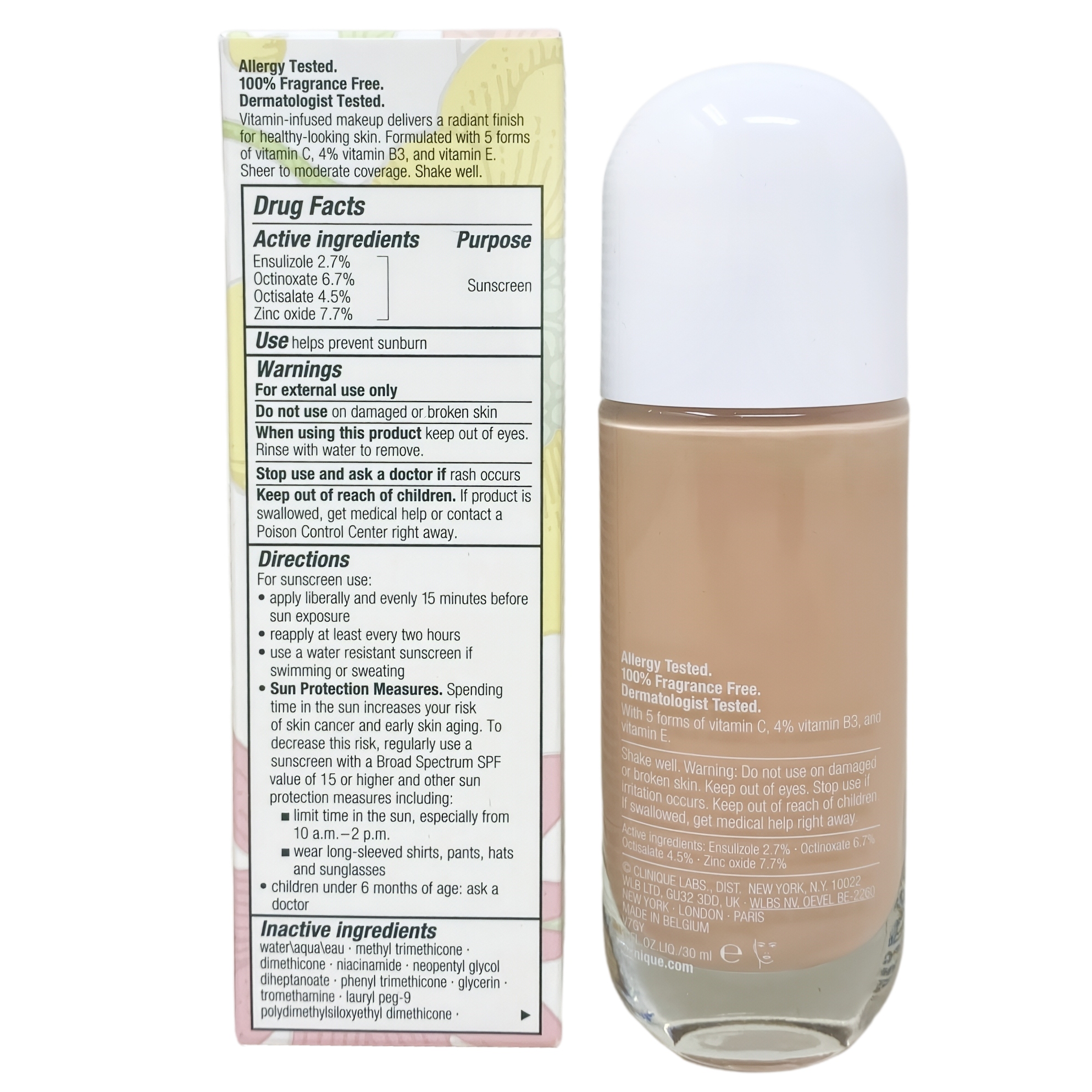 Clinique Even Better Clinical Vitamin Makeup Broad Spectrum SPF 45 Foundation - Light Cool 1 ( 1 fl oz / 30 mL )