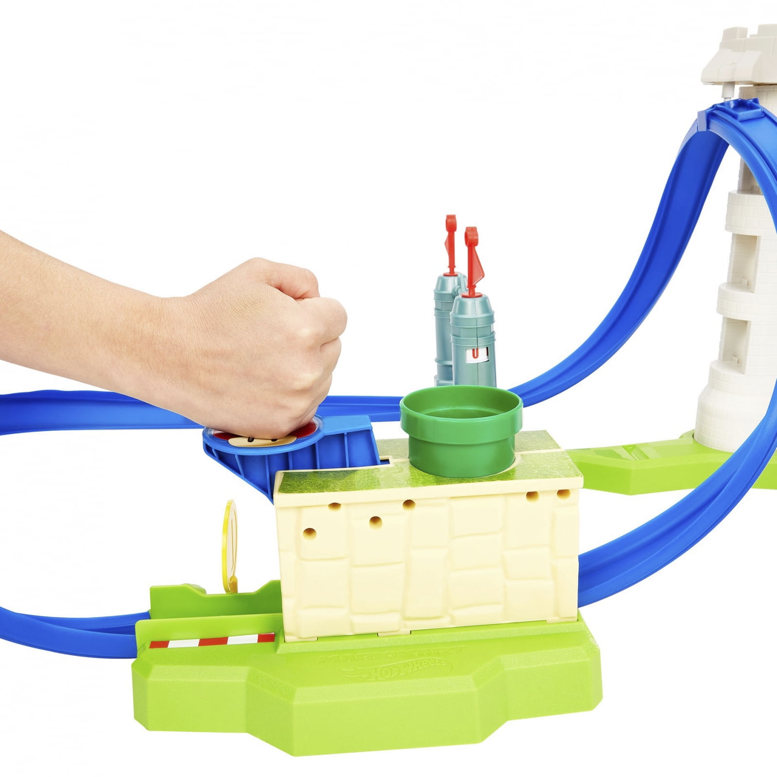 ミニカー Hot Wheels MARIOKART CIRCUIT TRACK SET Amazon.com: Hot Wheels Mario Kart Circuit Track Set & 2 Toy