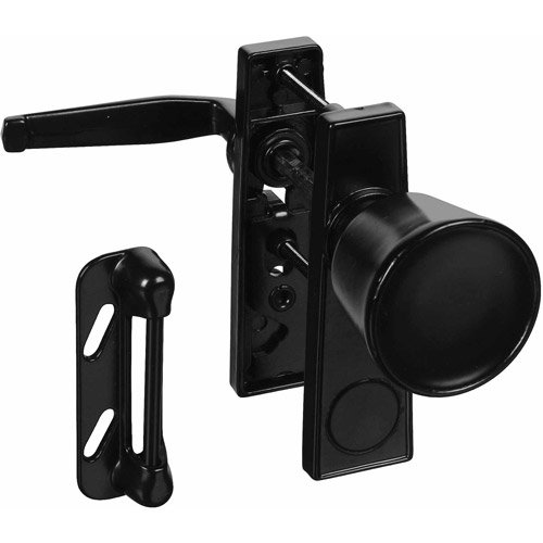 Stanley Hardware 748257 Black Screen and Storm Door Latch Knob