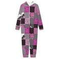 thumbnail image 3 of Hello Kitty Hooded Union Suit Pajama Soft Comfy PJs Sleepwear, 3 of 7
