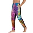 thumbnail image 3 of Kdxio Rainbow Melting Ice Cream Pattern Joggers,Sweatpants for Men with Pockets-XX-Large, 3 of 5