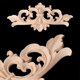 thumbnail image 4 of Wood Carved Corner Onlay Applique Frame Decoration Furniture Unpainted Home, 4 of 4