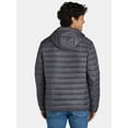 thumbnail image 4 of Ozark Trail Men's & Big Men’s Hooded Puffer Jacket, Sizes S-3XL, 4 of 5