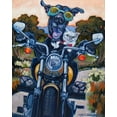 thumbnail image 2 of Townsend, Connie R. 12x14 Black Ornate Wood Framed with Double Matting Museum Art Print Titled - Under an Orange Sky, 2 of 4