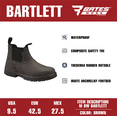 thumbnail image 6 of Bates Work by Wolverine Men's Bartlett Waterproof Comp Toe Chelsea Work Boot, 6 of 8