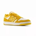 thumbnail image 4 of Men's Size 11 New Balance 480 Leather Gold White Sneakers BB480LWA Low Yellow, 4 of 6