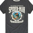 thumbnail image 3 of Marvel Your Friendly Neighborhood Spider-Man - Friendly Spidey Collegiate - Toddler And Youth Short Sleeve Graphic T-Shirt, 3 of 5