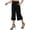 Black, variant on Capris Pants Cropped Pant pantalones capri capri lounge pants Knee Length Capri Pants Summer Cropped Beach Cropped Trousers women's capris gaucho pants for women High Waist Orange M