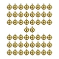 thumbnail image 3 of Dijes de Brújula Mayimx 50 Uds Colgante 3D Oro, 3 of 9