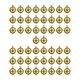 thumbnail image 3 of 50 Uds encantadores dijes de brújula, colgantes de aleación Vintage, aleación de Zinc, aleación DIY Vintage, accesorios de joyería para pulsera Oro, 3 of 8