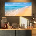 thumbnail image 1 of Impression sur Toile Photo Tropicale Bleue Mer et Ciel - Bord de Mer, 1 of 3