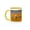 Yellow/White, variant on 3drose, Yellow Labrador Retriever Dog - Us05 Zmu0365 - Zandria Muench Beraldo, 15oz Two-tone Yellow Mug