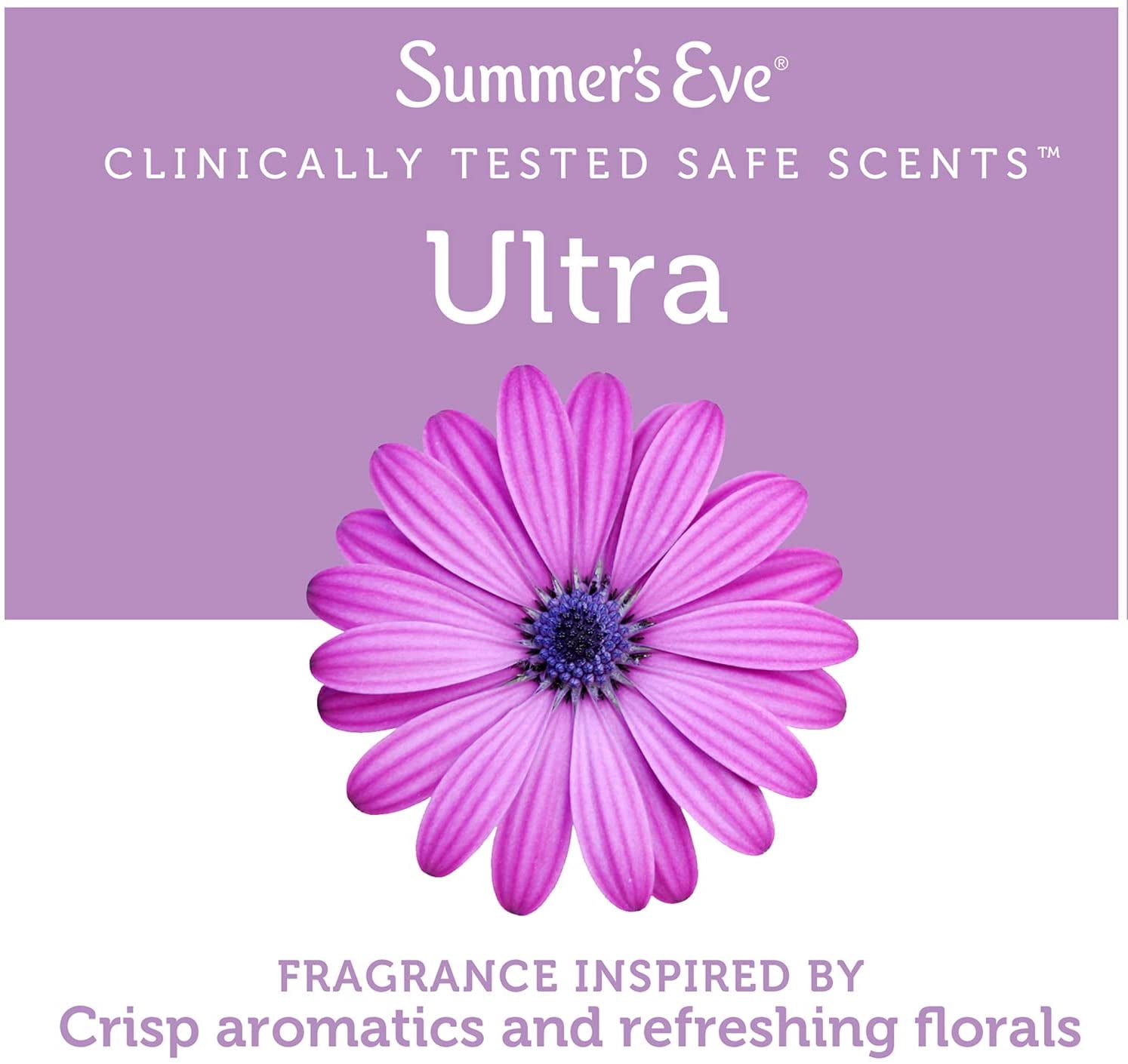 Summer's Eve Ultra Daily Freshening Feminine Spray, 7 in 1, Safe for Sensitive Skin, 2 oz, Pack of 6