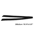 thumbnail image 4 of Unique Bargains 1 Pc Scarf Headband Printed Pattern Neck Scarf for Women Black White, 4 of 5