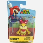 Jakks Super Mario Wendy Koopa Figure 2.5"