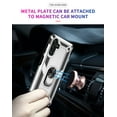 thumbnail image 2 of Samsung Galaxy A13 5G Case,Dteck Military Grade Heavy Duty Magnetic Ring Kickstand Car Mount Protection Phone Case for Samsung Galaxy A13 5G,Silver, 2 of 8