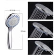 thumbnail image 3 of Chrome Plating Anti-limescale Home Bathroom  5 Mode Function Handheld Shower Head, 3 of 8