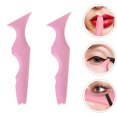 thumbnail image 2 of Shisuyan Eyeshadow Application Multipurpose Tool Pink 2Pcs 5.9x1.6x0.2In, 2 of 8
