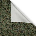 thumbnail image 6 of Ambesonne Camouflage Valance & Curtain, Green Forest Motif, 55"x45", Green Brown Black, 6 of 7