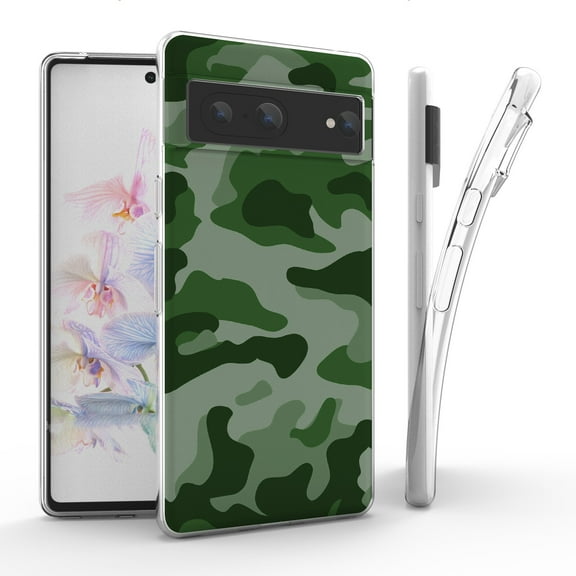 Flex Gel Slim Designed For Google Pixel 7 Case Camo Series