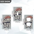 thumbnail image 7 of Yayeee Toggle Light Switch Wall Plate 1-Gang 4.5"x2.7" Home Decorative Outlet Cover, Gray Game Day, 7 of 7