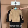 thumbnail image 4 of Ovzne Home Dryer Portable Small Clothes Dryer Folding Remote Control Display Clothes Dryer On Clearance, 4 of 8