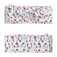 thumbnail image 3 of Fuzoiu Tulips Flowers Print Baby Bow Headband for Newborns, Baby Girl Head Wrap,Baby Shower Gift,Stretchy Hair Accessories for Newborn Infant Toddlers Kids, 3 of 5
