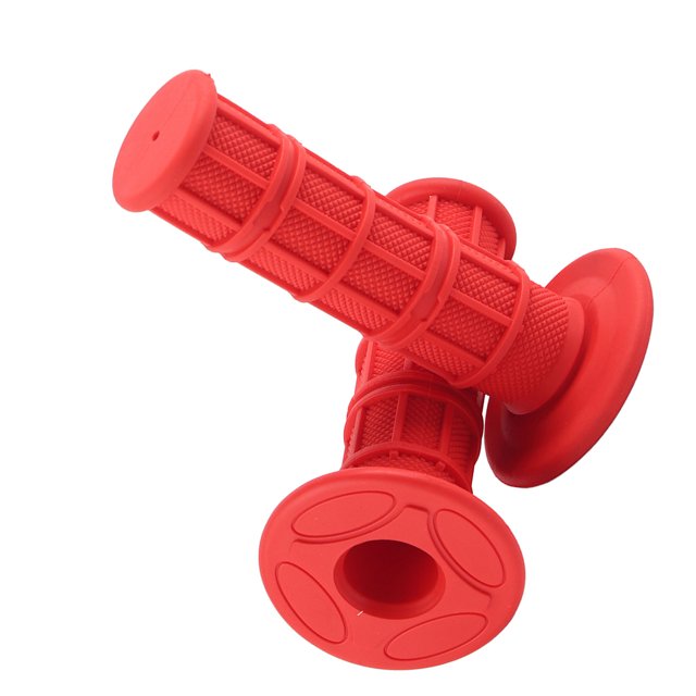 Ejoyous Empuñaduras De Motocicleta, 22 Mm 7/8"Barra De Goma Suave Vintage Universal, Accesorios De Motocicleta Empuñaduras Para Motocicleta, Motocross, Scooter,