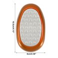 thumbnail image 2 of Unique Bargains 1 Set Multi Purpose 3 in 1 Foot Callus Remover Foot File Removes Dead Skin ABS Stainless Steel Orange, 2 of 7