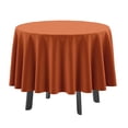 thumbnail image 1 of Vargottam Indoor/Outdoor Round Tablecloth 58 Inch Round Tablecloth Waterproof Patio Table Cloths, Spring/Summer Table Covers for Backyard Circular Table/BBQs/Picnic - Orange, 1 of 7