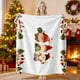 thumbnail image 5 of Manta Navideña de Franela de 130 X 100 Cm | Suave y Acogedora Manta de Poliéster | Estampado Navideño | Decoración Navideña Ligera y Cálida para Dormitorio, Sofá, Regalo de Viaje, 5 of 6