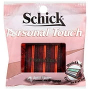 Energizer Schick Personal Touch Refill Blades, 4 ea