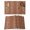 Brown, variant on Khaki Flower Branch Placemats Set of 4 Spring Summer Farmhouse Botanical Place Mats Indoor Wipeable Table Mats Washable Cloth Dining Table Placemats for Kitchen Holiday Party Home Decor 13x19 Inch