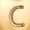 Heart Necklace-C (Including Chain), variant on Jewelry Initial Pendant Necklace for Men Womens, 18K Gold Plated Heart Letter Capital Necklace Alphabets from A-Z Figaro Chain Necklace