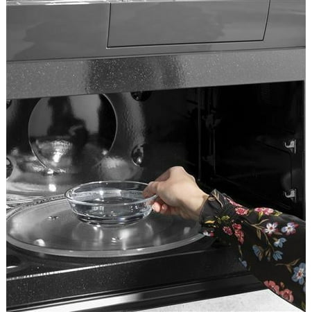 Café - 1.7 Cu. Ft. Convection Over-the-Range Microwave with Sensor Cooking - Stainless steel