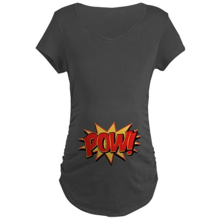 

CafePress - Pow! Maternity Dark T Shirt - Maternity Dark T-Shirt